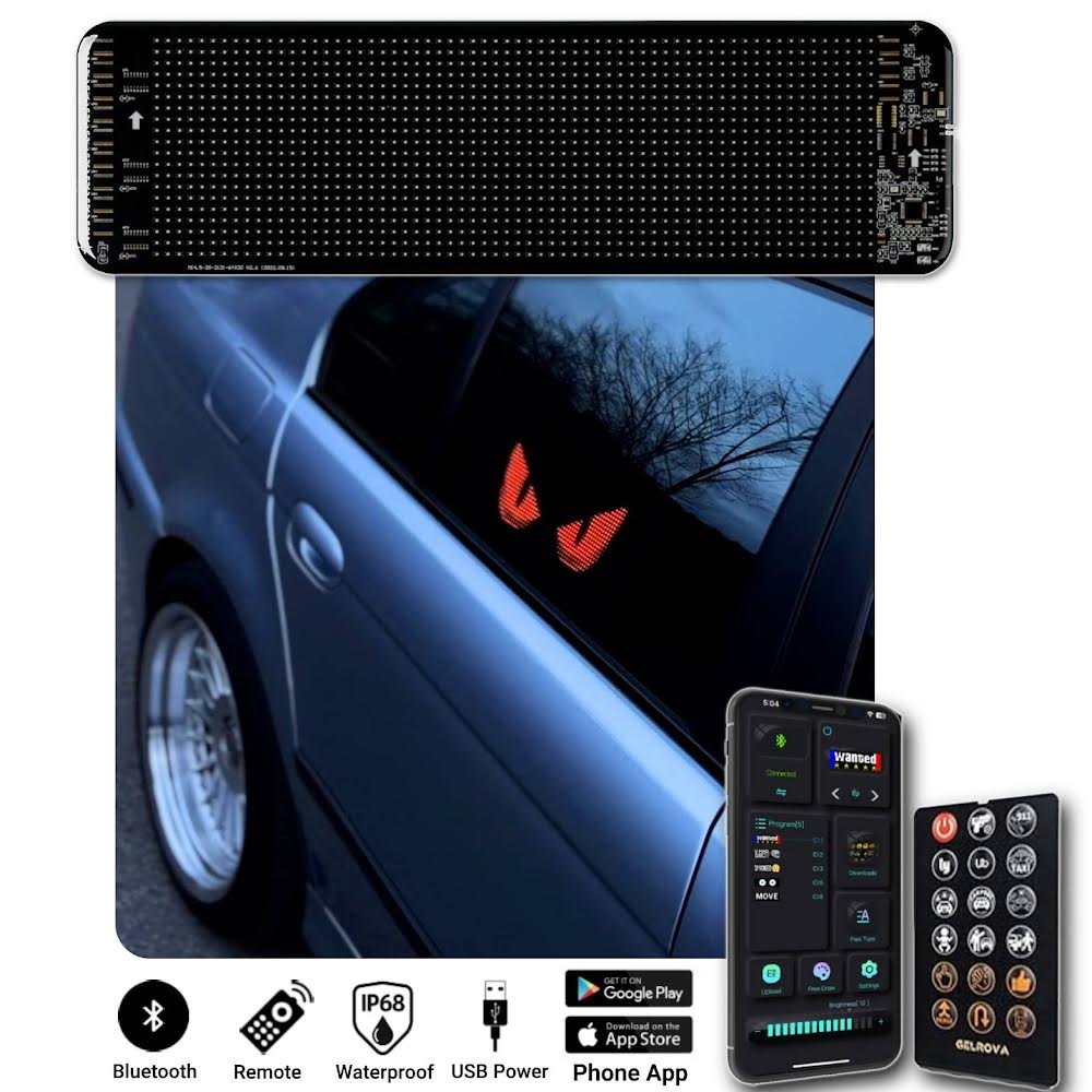 Led panel online car